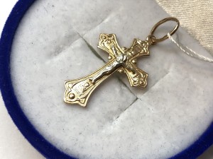 Крест золотой