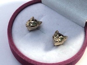 Серьги золотые