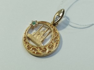 Подвеска золотая