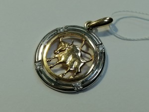 Подвеска золотая