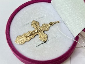 Крест золотой