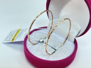 Серьги золотые