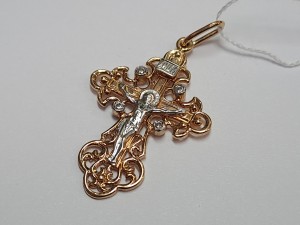 Крест золотой
