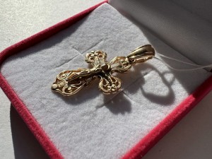 Крест золотой