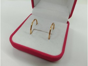 Серьги золотые