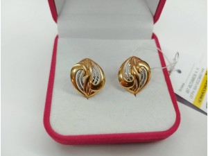 Серьги золотые