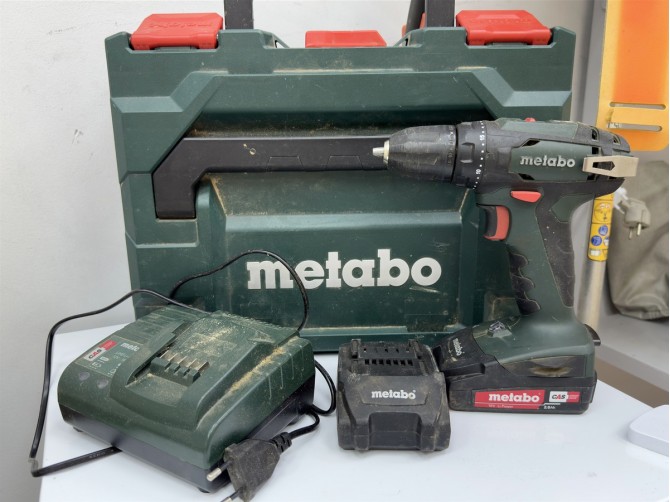 Шуруповерт Metabo BS18 01/2021