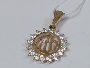 Подвеска золотая