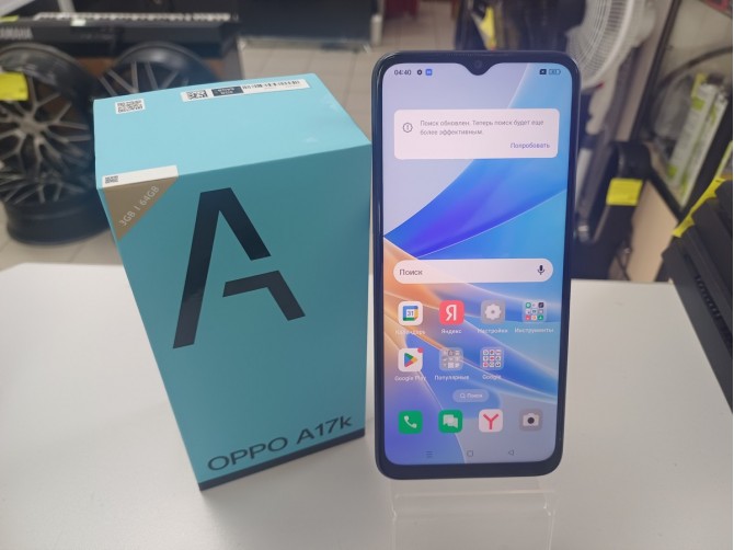 Мобильный телефон Oppo A17k, 3/64GB