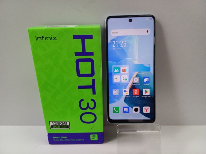 Мобильный телефон Infinix Hot 30, 8/128GB