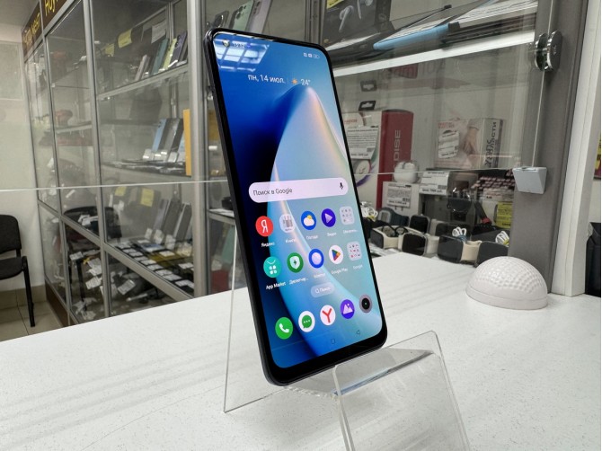 телефон Realme 8, 128 ГБ, черный, 4 ГБ
