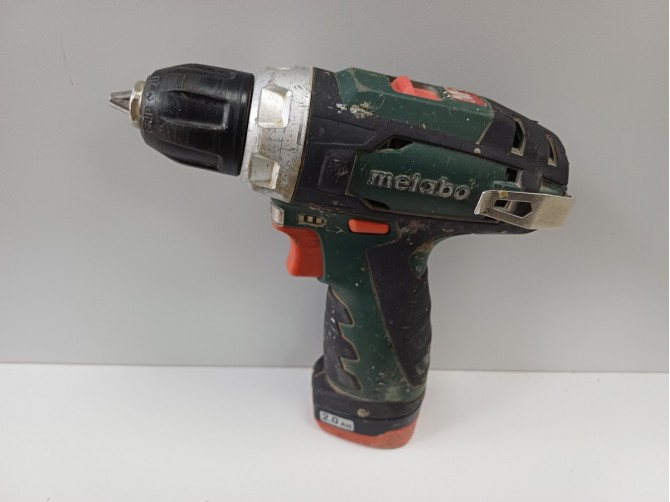 Шуруповерт metabo power maxx bs