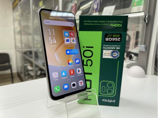 Мобильный телефон Infinix, Hot 50i, 6/256GB