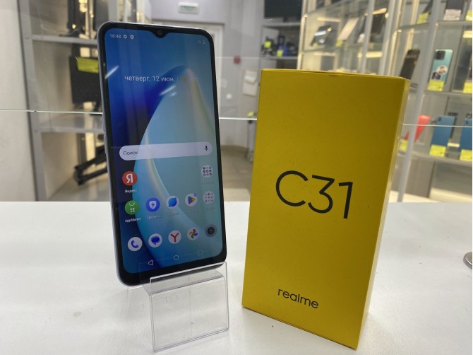 Мобильный телефон realme, C31, 3/32GB