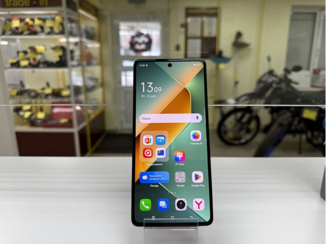 мобильный телефон Tecno Pova 6, 256 ГБ, зеленый, 12 ГБ