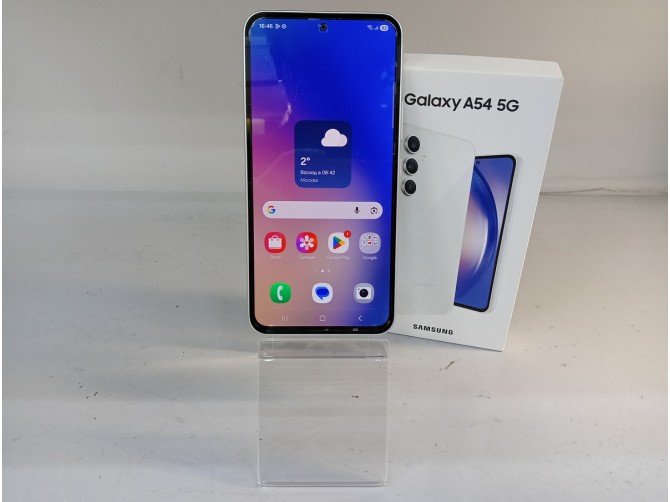 Мобильный телефон Samsung Galaxy A54 6 ГБ 128 ГБ белый