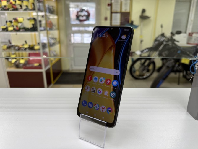 Мобильный телефон Xiaomi, Poco C40, 64 ГБ, черный, 4 ГБ