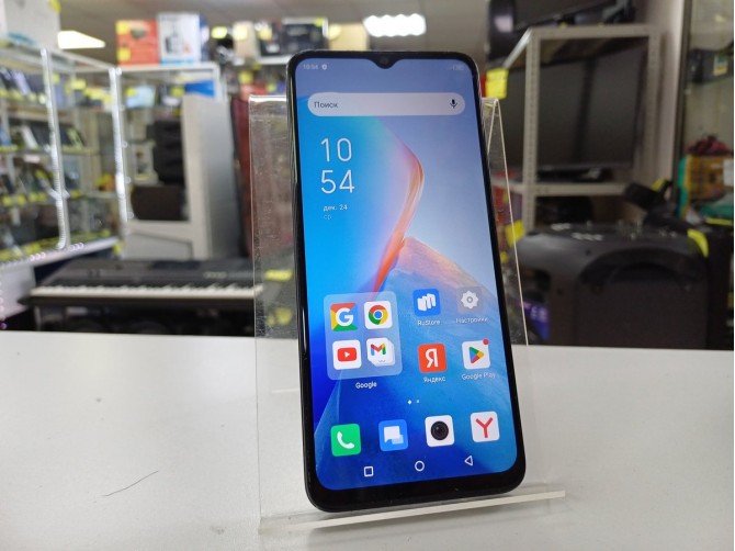 Мобильный телефон Infinix, Smart 7 HD, 64 ГБ, черный, 2 ГБ