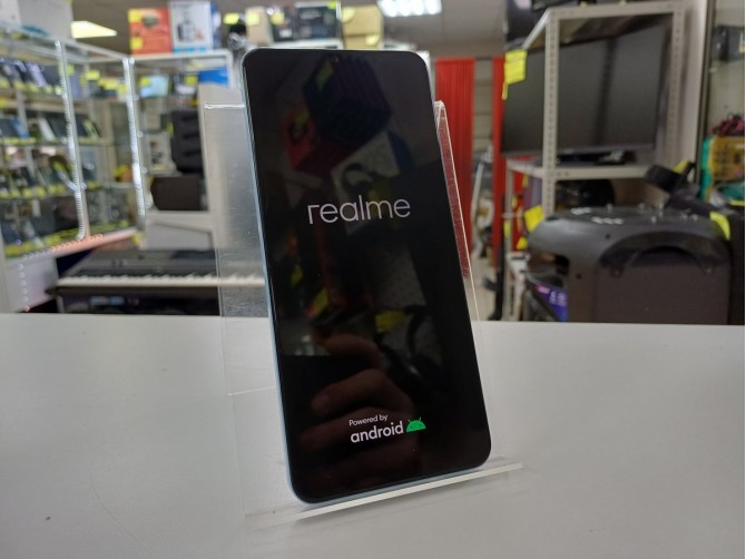 Мобильный телефон realme, Note 50, 64 ГБ, голубой, 3 ГБ, Мелкие царапины, 1–2 мелкие царапины