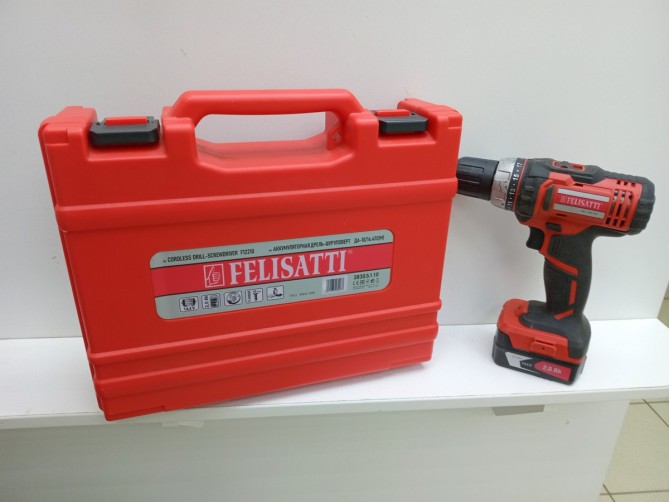 Шуруповерт Felisatti 14.4v