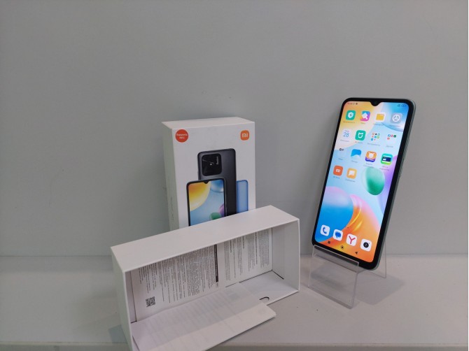 Мобильный телефон Xiaomi, Redmi 10C, 128 ГБ, зеленый