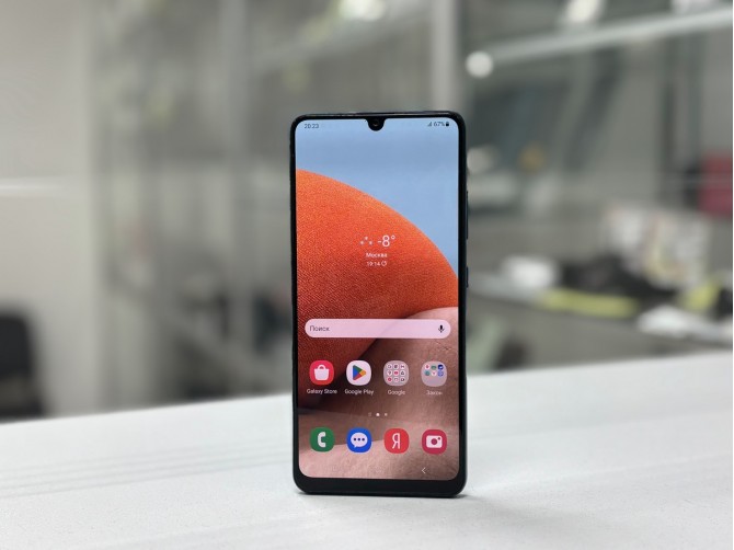 Мобильный телефон Samsung, Galaxy A32, 64 ГБ, синий