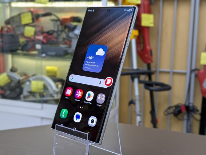 Мобильный телефон Samsung, Galaxy S22 Ultra (Snapdragon 8 Gen1), 256 ГБ, белый