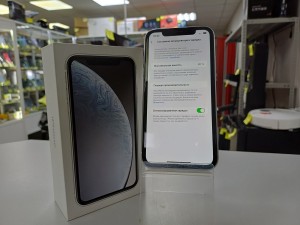 Мобильный телефон Apple, iPhone Xr, 64 ГБ, белый