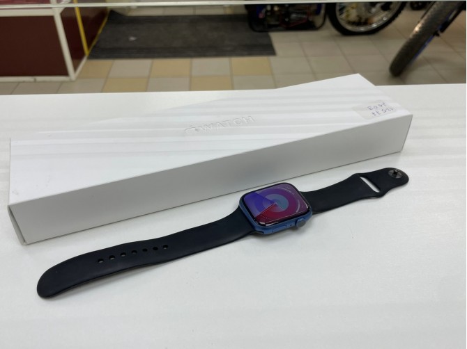 Часы Apple Watch Series 7,45mm Мужские, Синий
