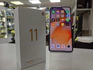 Мобильный телефон Xiaomi, 11 Lite 5G NE, 128 ГБ, белый