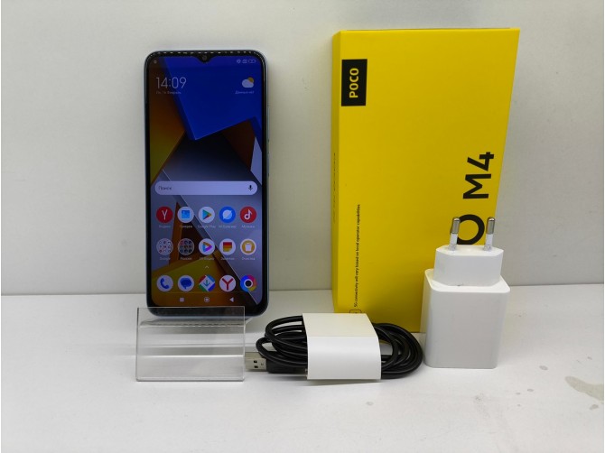 Смартфон Poco M4 5G, 64 ГБ, синий, 4 ГБ