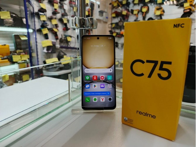 Мобильный телефон Realme C75 8\128