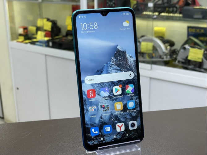 Мобильный телефон Xiaomi, Redmi 9A, 32 ГБ, синий