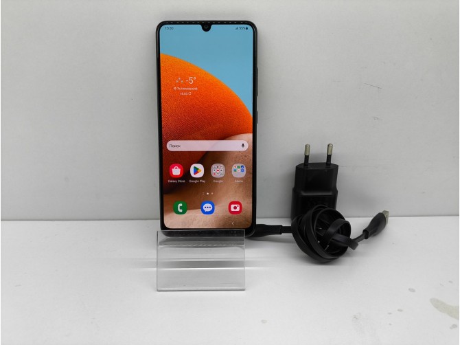 Смартфон Samsung Galaxy A32, 128 ГБ, чёрный, 4 ГБ