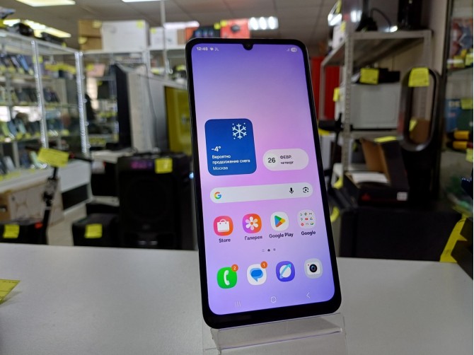 Мобильный телефон Samsung, Galaxy A07, 128 ГБ, черный