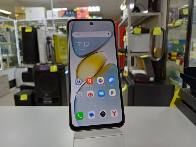 Мобильный телефон TECNO, Spark Go 1, 64 ГБ, черный