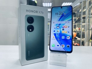 Мобильный телефон HONOR, X7b, 128 ГБ, серебристый