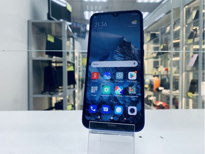 Мобильный телефон Xiaomi, Redmi Note 8T, 64 ГБ, синий
