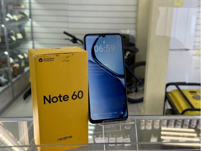 Realme Note 60, 128 ГБ, голубой, 4 ГБ