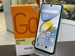 Мобильный телефон TECNO, Spark Go 1, 64 ГБ, зеленый