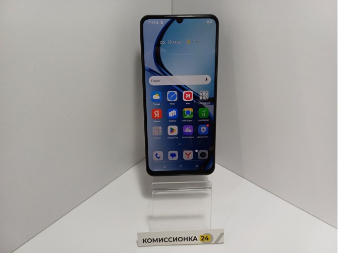 Мобильный телефон realme, Note 60x, 64 ГБ, черный