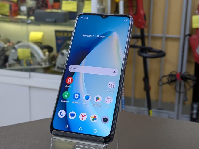 Мобильный телефон realme, C35, 128 ГБ, черный