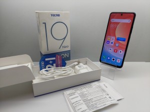 Мобильный телефон TECNO, Camon 19 Neo, 128 ГБ, черный