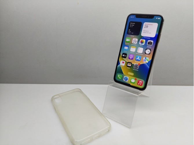 Мобильный телефон Apple, iPhone X, 256 ГБ, серый