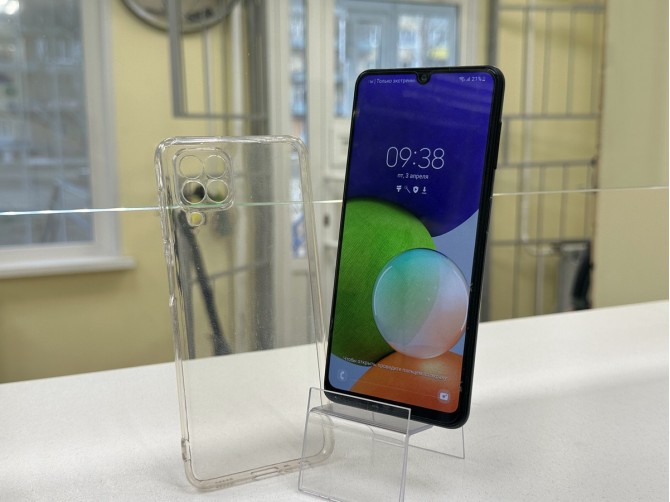 Мобильный телефон Samsung, Galaxy A22, 128 ГБ, черный