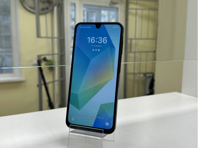 Мобильный телефон Samsung, Galaxy A16, 128 ГБ, черный