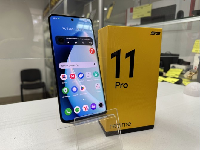 Мобильный телефон realme, 11 Pro, 128 ГБ, черный