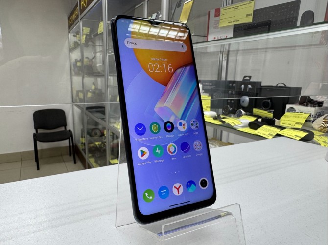 Мобильный телефон vivo, Y31, 64 ГБ, голубой