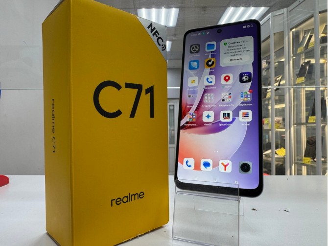 Телефон realme C71, 8/256 ГБ, 2 SIM