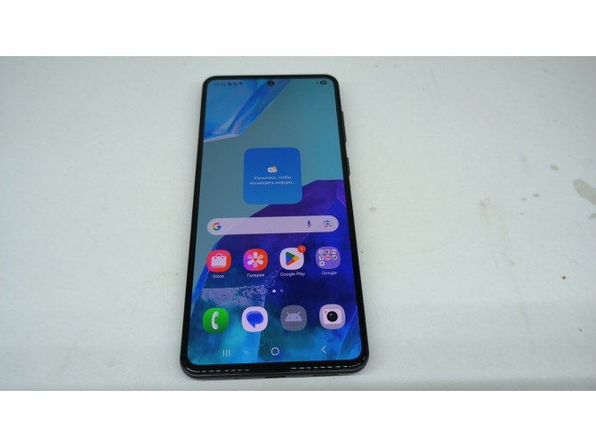 Смартфон Samsung Galaxy M55, 256 ГБ, синий, 8 ГБ